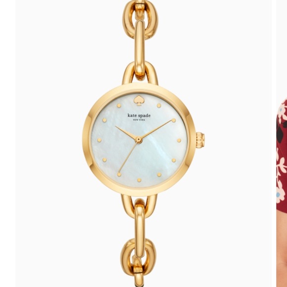 kate spade Accessories - Kate Spade Chain Link Gold Watch